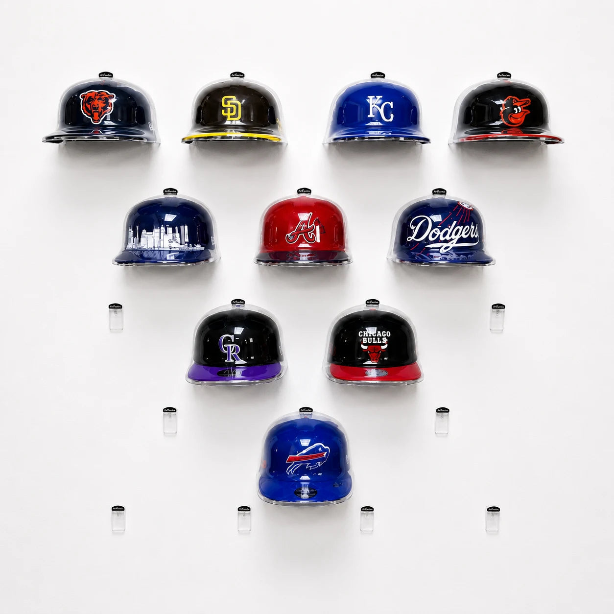 Ten Pack Cap Display